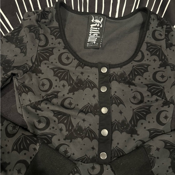 Killstar Cosmic Bat romper - Picture 3 of 3